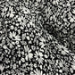 Viscose - Black and White Floral
