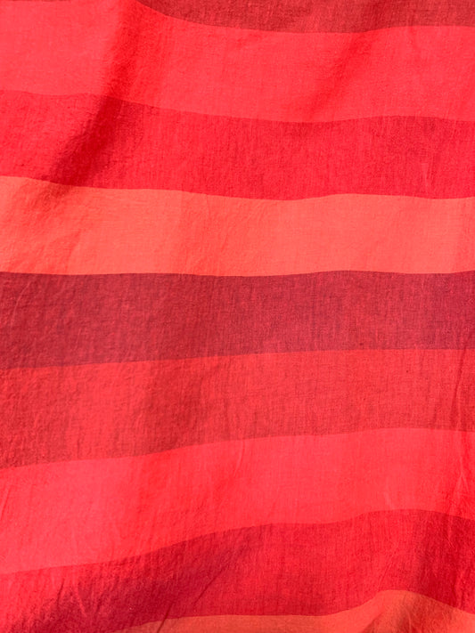 Linen - Red Stripes