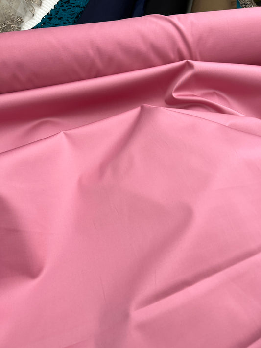 Cotton Satin - Pink
