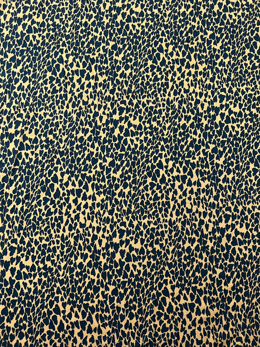 Viscose Challis - Abstract Leopard